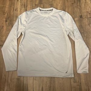 Nautica Men’s Base Layer Long Sleeve - Gray XL